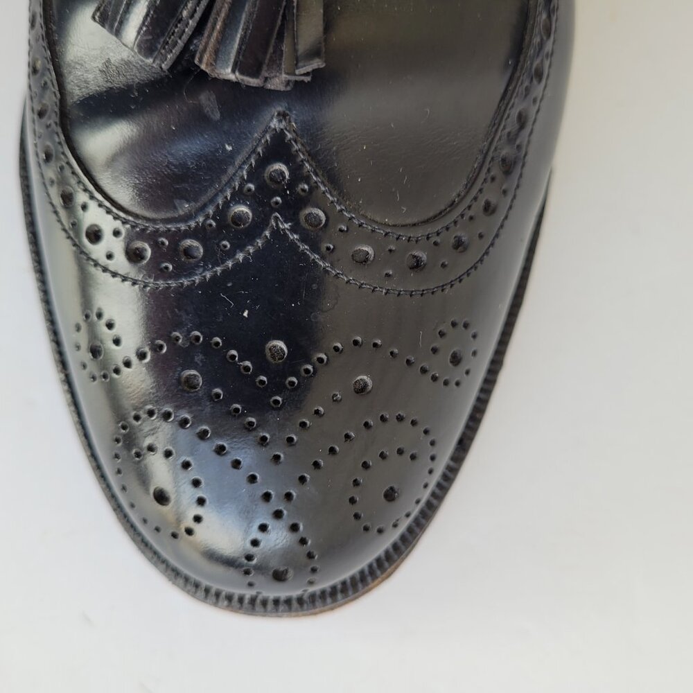 Florsheim Imperial Black Leather Men's Shoes 8 - Picture 14 of 14
